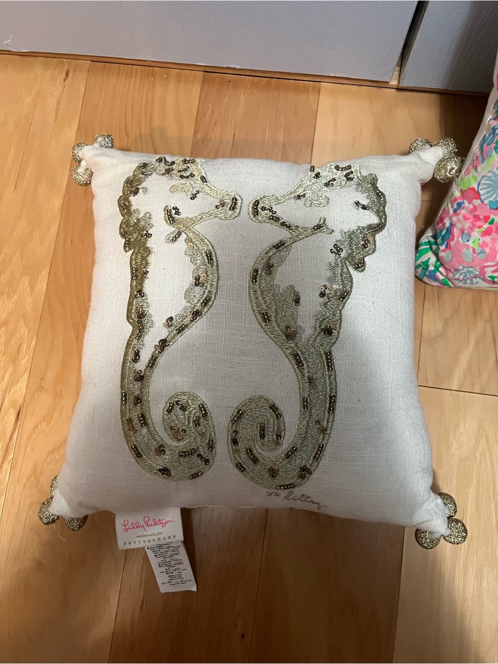 Lilly Pulitzer for Pottery Barn Throw Pillows - Pair - Picture 6 of 6